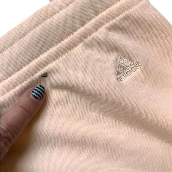 Adidas Ivy Park Beyoncé Cream Burgundy Track Pants unisex size M - Picture 5 of 8